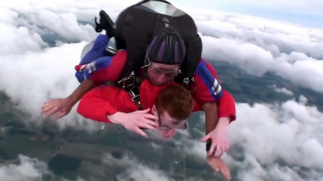 First Tandem Skydive at AerOhio in Rittman, Ohio