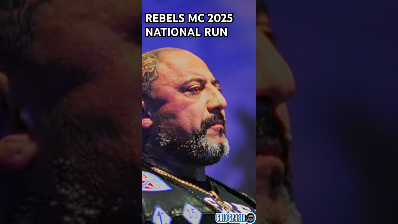 Rebels MC 2025 National Run - Victoria #gridsparta #bikies #rebelsmc
