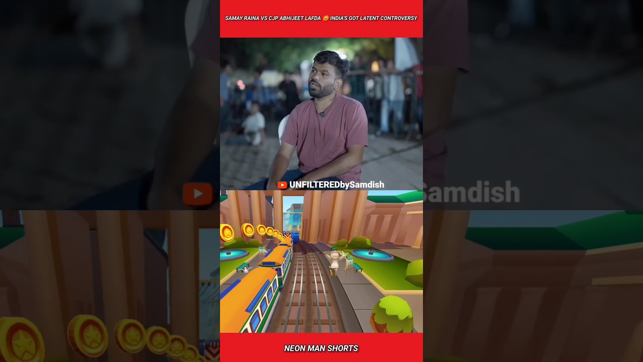 Samay Raina Vs CJP Abhijeet Lafda 😡 India's got Latent Controversy #shorts
