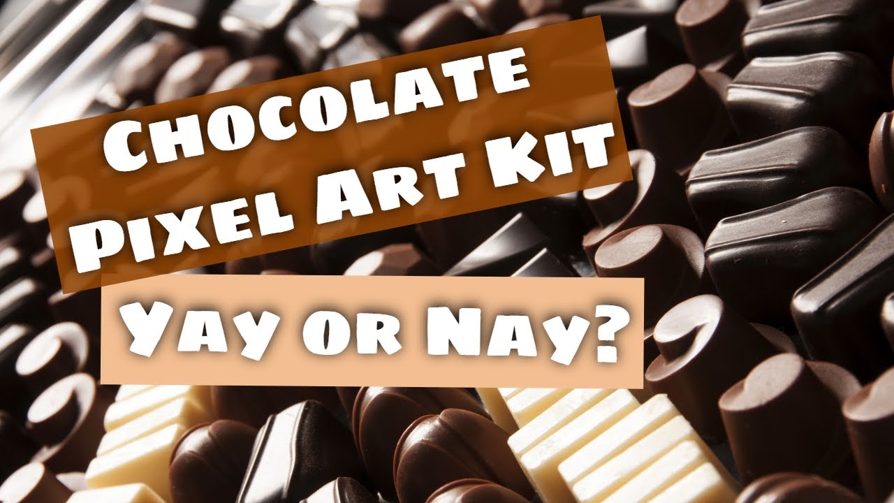 Trying Chocolate Pixel Art Treats!