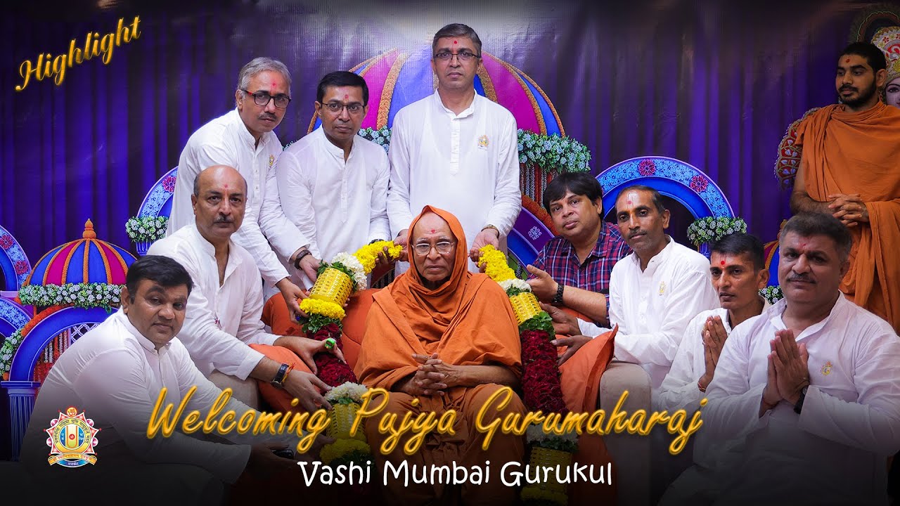 Pujya Gurumaharaj in New Mumbai | Spiritual Moments at Vashi Gurukul || Highlight || 15 July 2025