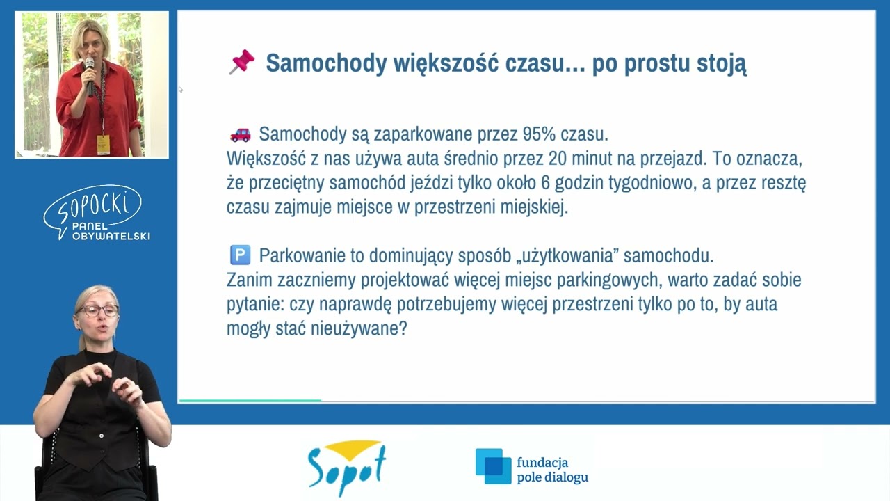 Sopocki Panel Obywatelski &ndash; spotkanie edukacyjne, 29.06.25, prezentacja ekspercka 1 i 2