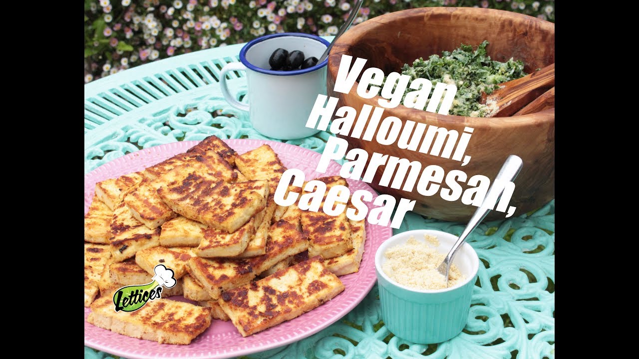 Vegan Halloumi, Parmesan & Caesar Salad - Summer Series Ep 4