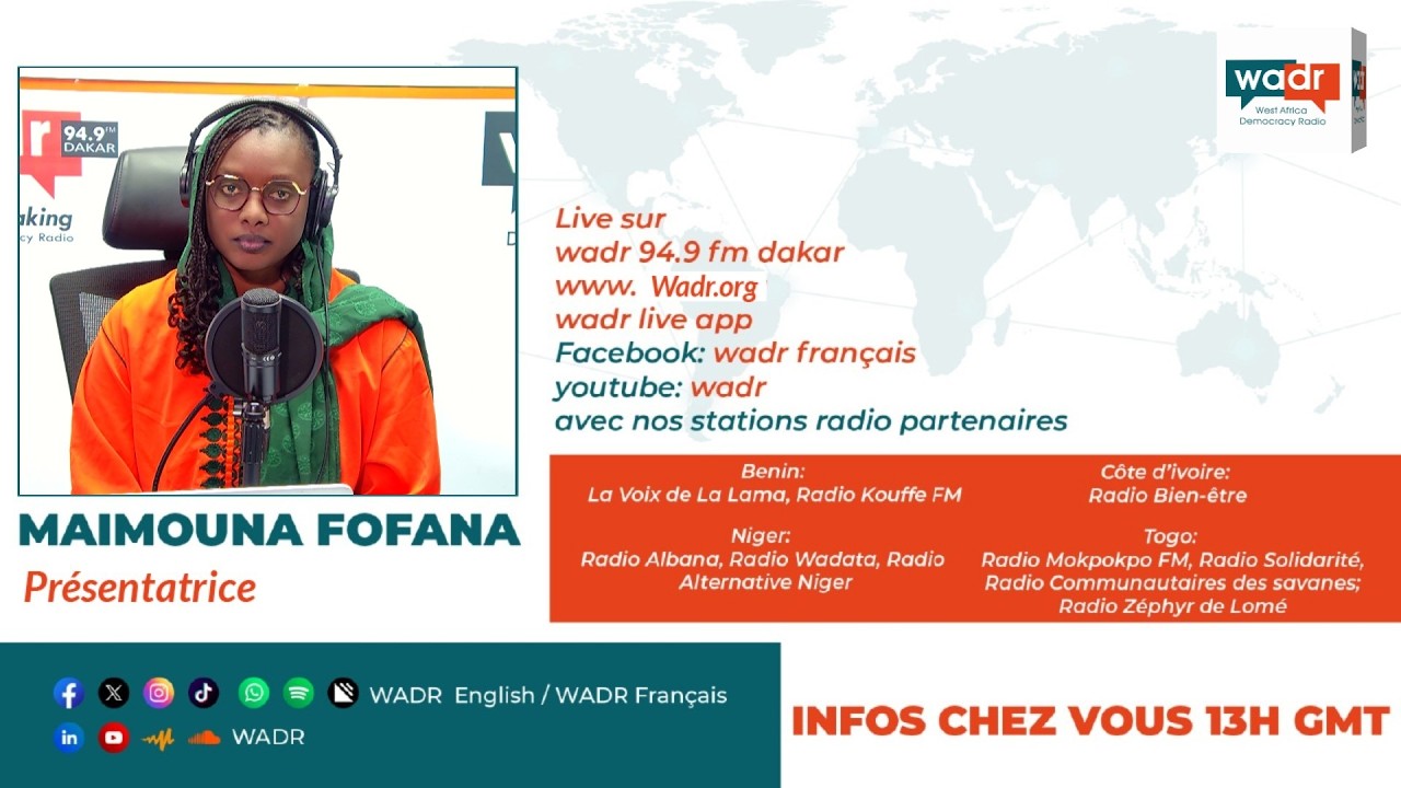 🔴🎥WADR INFO CHEZ VOUS DEUXIEME EDITION /06/03/2026