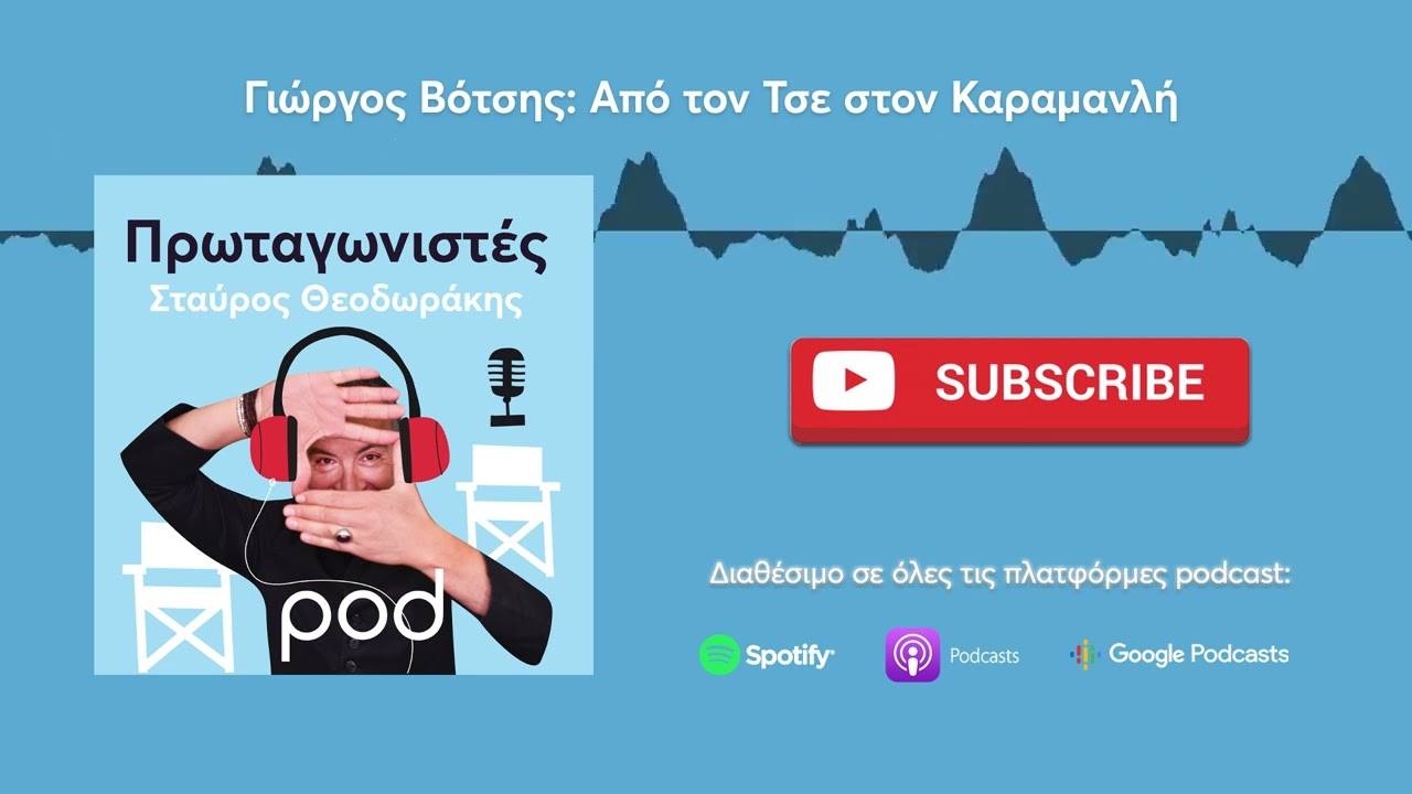 Πρωταγωνιστές |  Γιώργος Βότσης: Από τον Τσε στον Καραμανλή