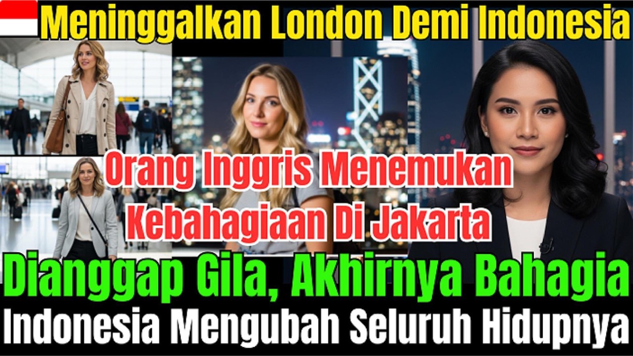 Wanita Inggris Tinggalkan London, Pilih Indonesia Jadi Rumah Baru.