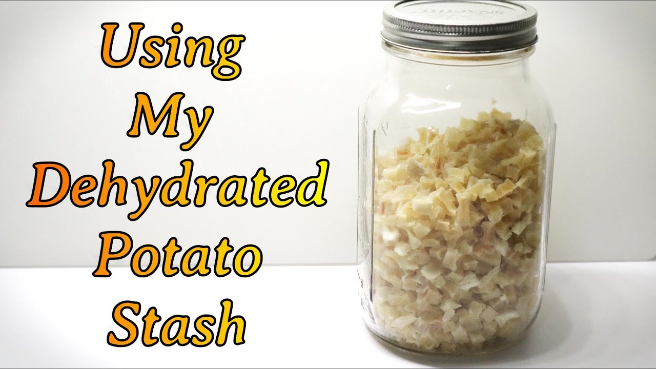 Using My Dehydrated Potato Stash