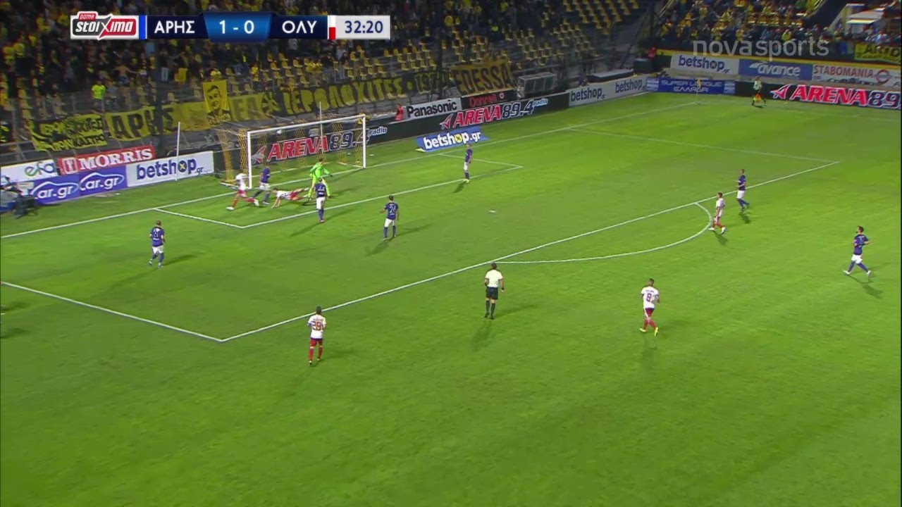 Άρης - Ολυμπιακός (1-2), 06/10/2019