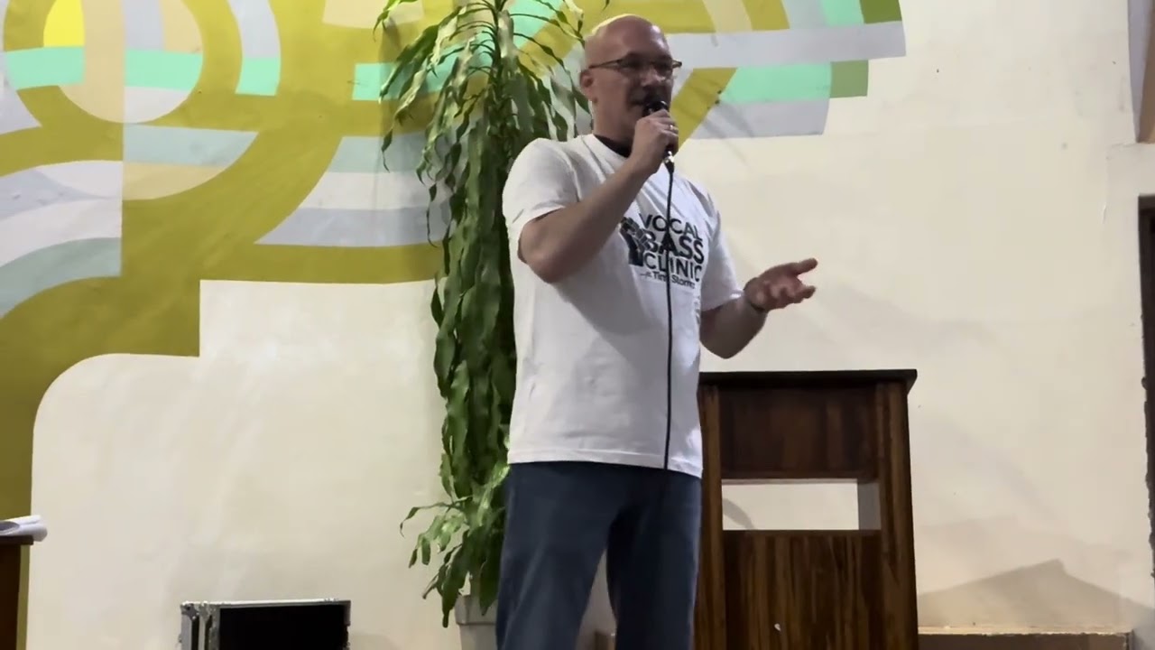 Tim Storms: How I Fired Up a Woofer with My Bass Voice-Bass Clinic in Lusaka