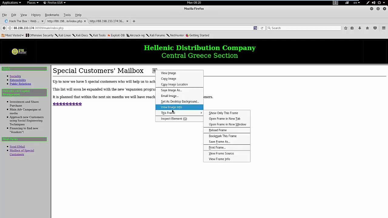 Web challenges hackthebox.eu part 1