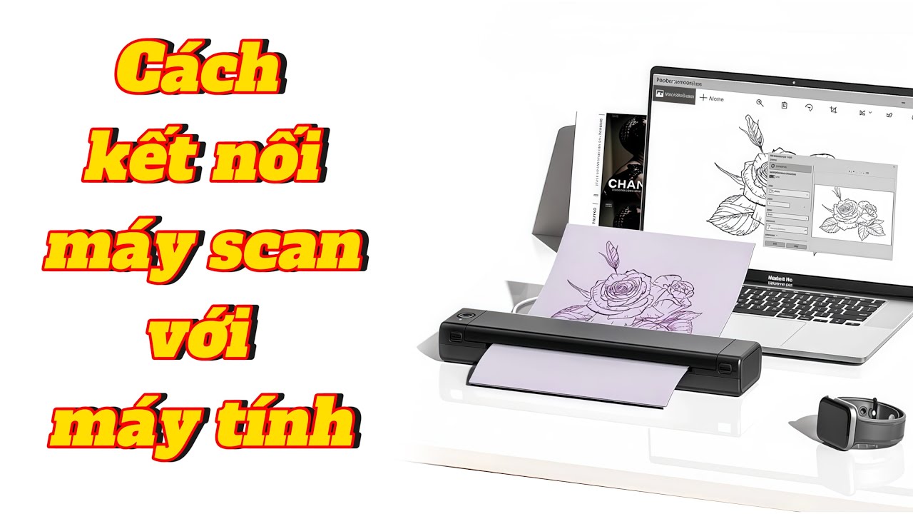 Cách kết nối máy scan với máy tính