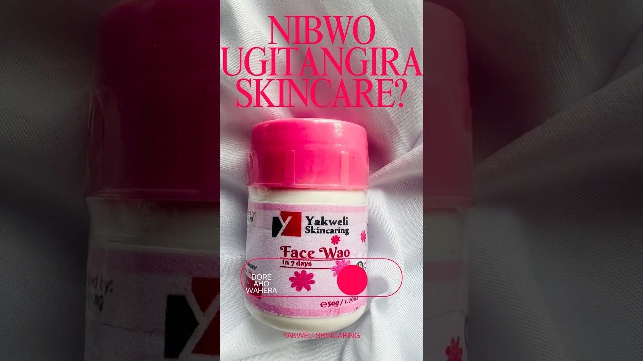Amavuta ukoresha mu maso ntabwo ahagije,ukeneye ibi bintu 3 byibura 