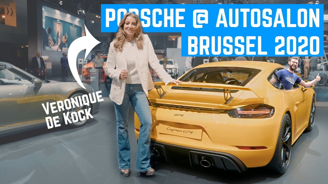 Véronique De Kock neemt je mee over de Porsche-stand - Autosalon Brussel 2020