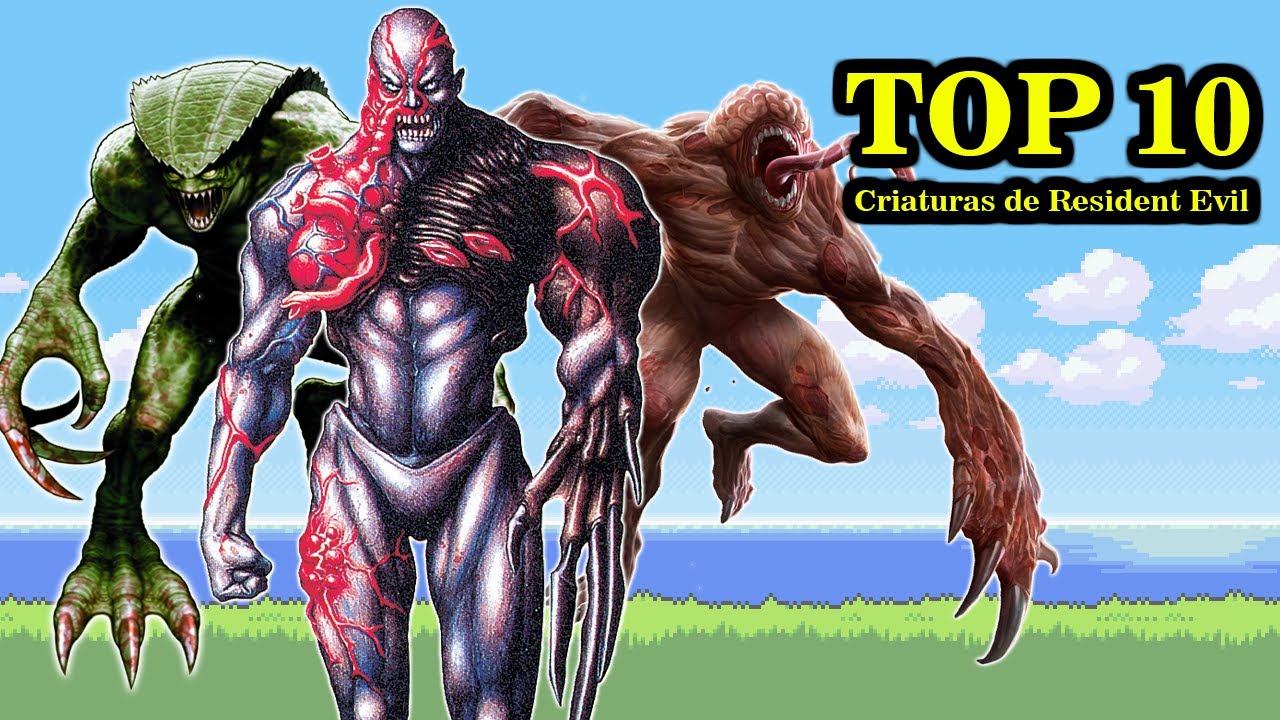 Top 10 - Criaturas de Resident Evil