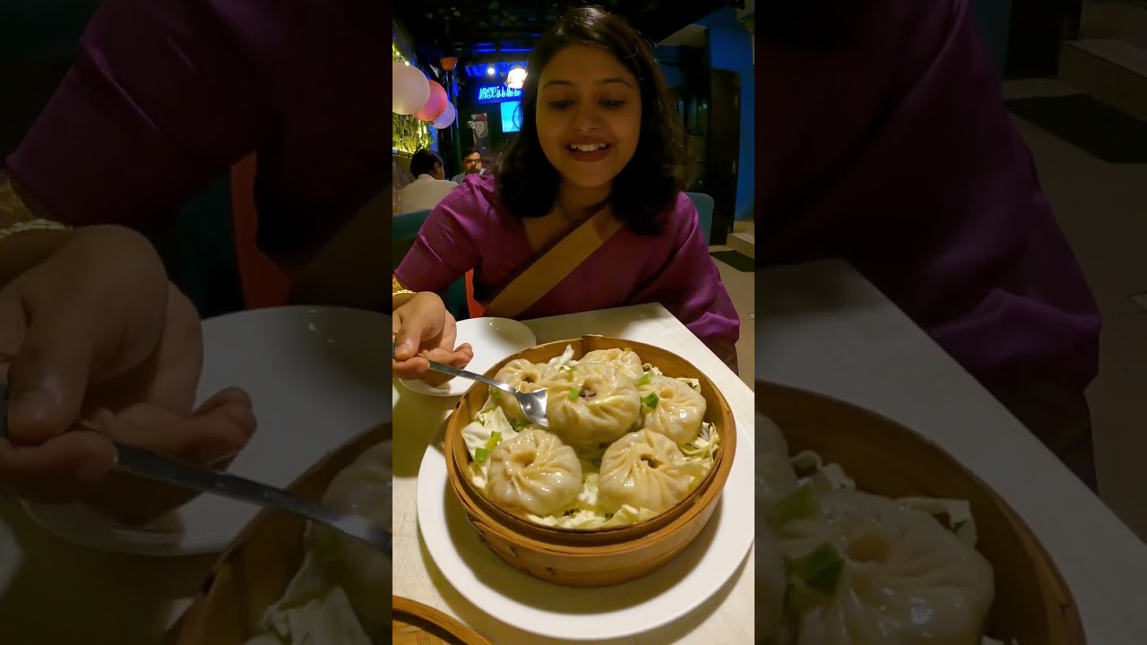 Juicy Pork Momos | Gahori Momo #shorts
