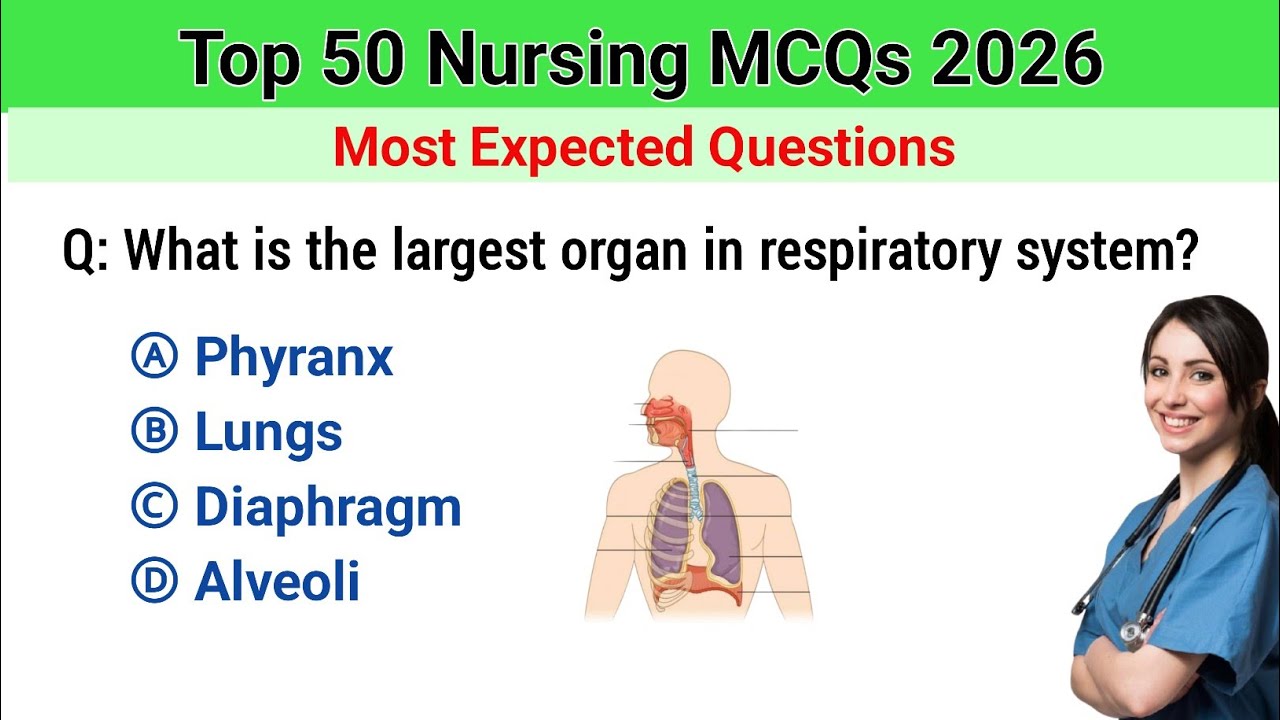 Тесты по сестринскому делу в формате MCQ 2026 | Вопросы и ответы по сестринскому делу в формате M...