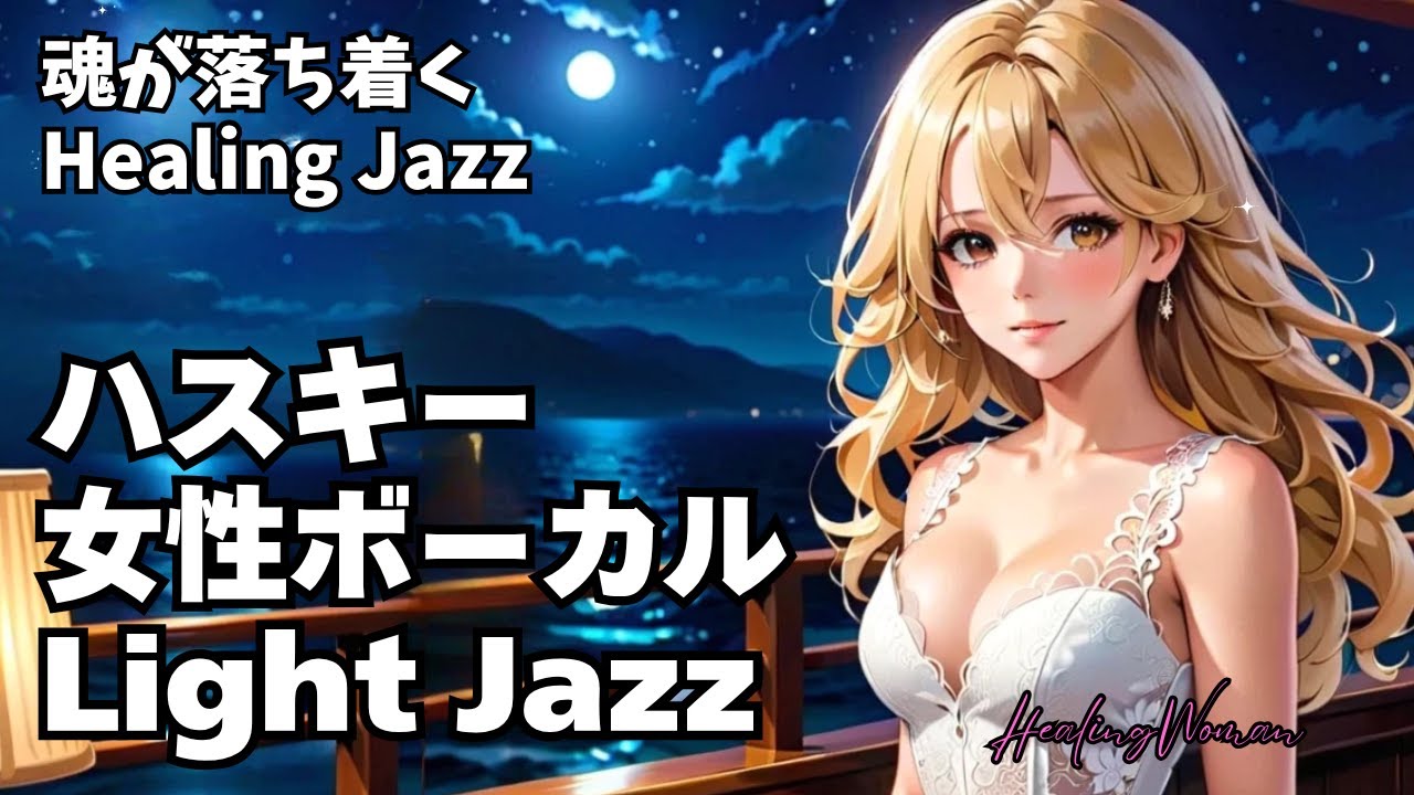 【魂を癒す Healing Jazz 】Husky Female Vocal Chill for Relaxing calm