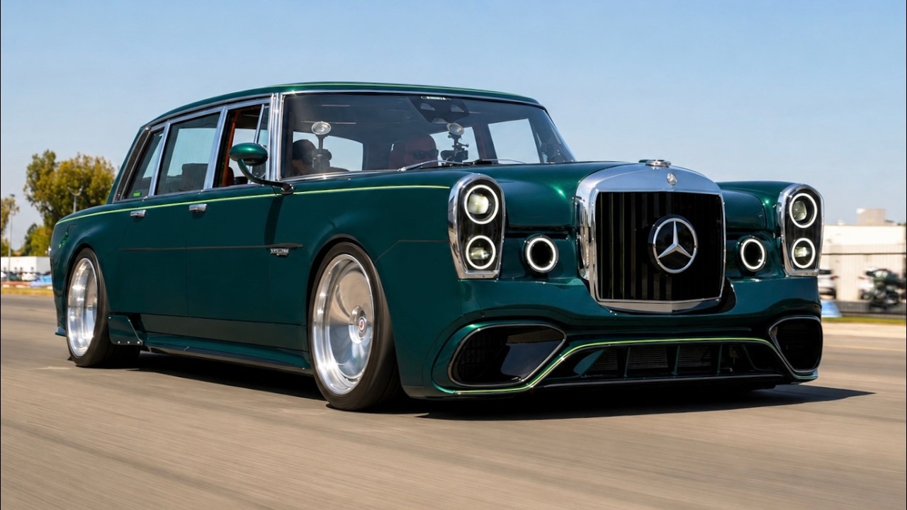 КАСТОМНЫЙ Mercedes 600 '71 года на 1000 л.с. &laquo;Финальный босс&raquo; [4K]