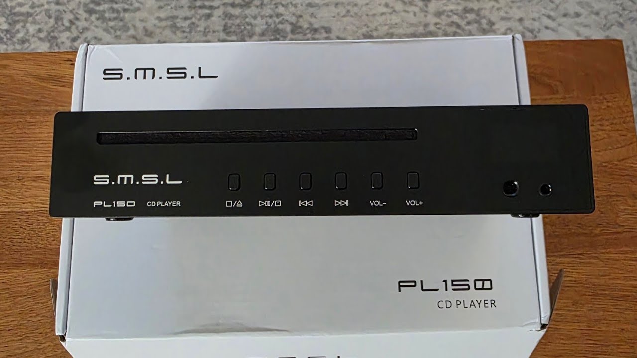 SMSL PL150 cd player Unboxing and brief description.