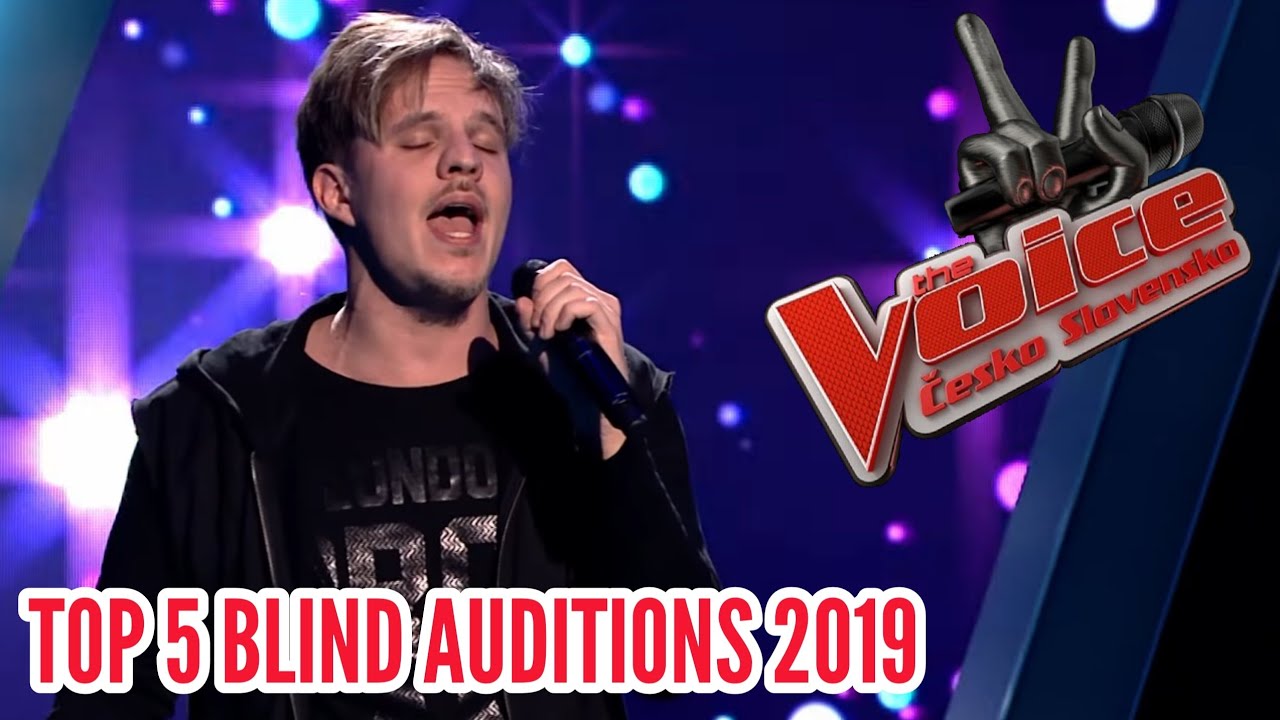 TOP 5 - THE VOICE ČESKO SLOVENSKO 2019 Blind Auditions (THE VOICE CZECH AND SLOVAKIA