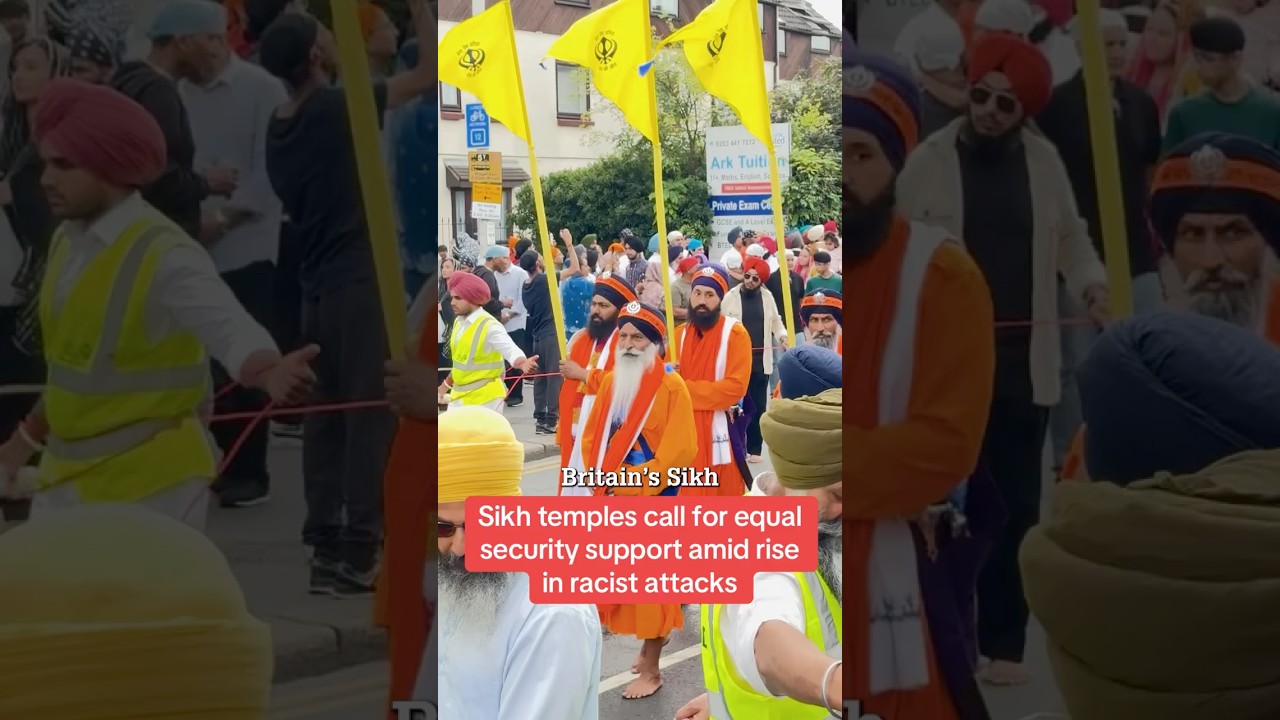 Sikh temples call for equal security support amid rise in racist attacks #themirror #news