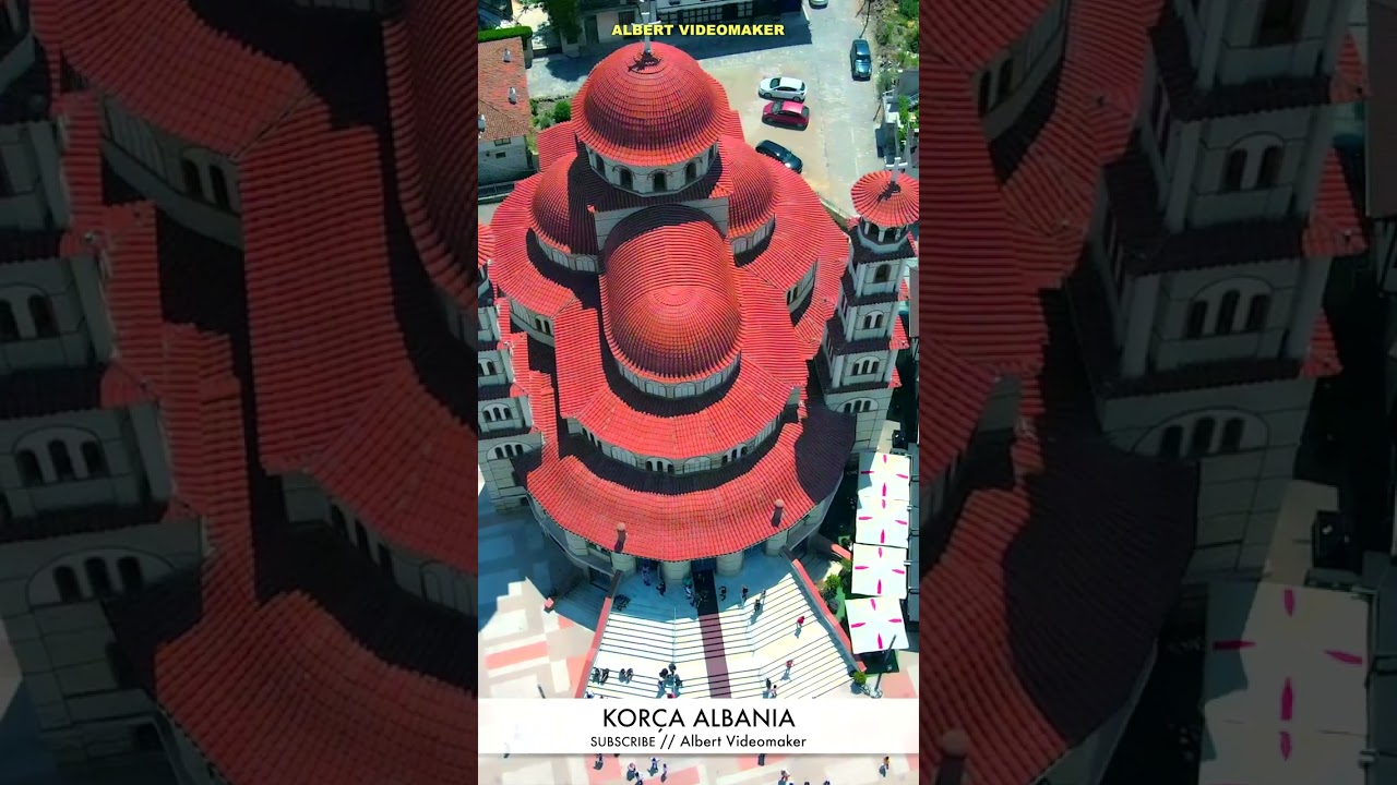 Kor&ccedil;a, Albania, Parku Rinia, Kor&ccedil;&euml; Shqip&euml;ri, Korce Shqiperi  #Shorts