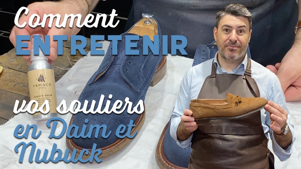 Comment nettoyer vos souliers en daim et nubuck | How to clean your suede and nubuck shoes