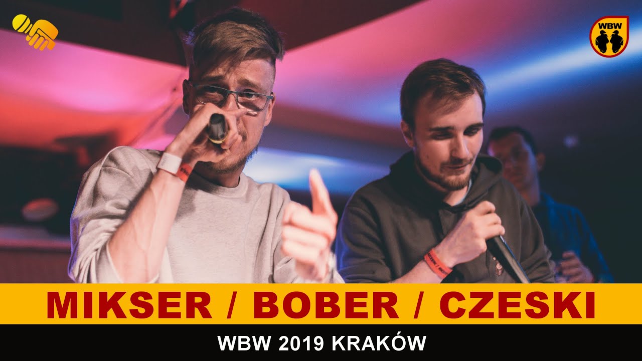 Jury na WBW 2019 Kraków 🎤 Bober, Czeski, Mikser (freestyle rap)