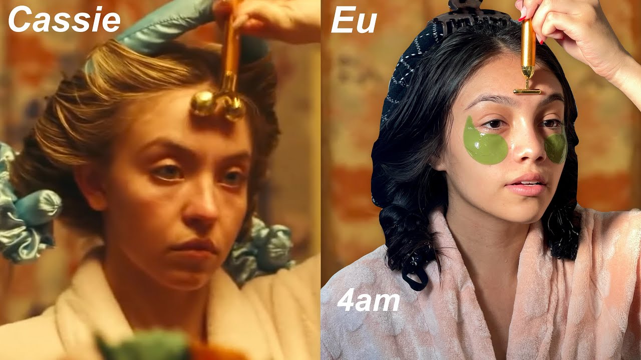 recriei a rotina de beleza da CASSIE DE EUPHORIA às 4h da manhã *tentei kkkkk*
