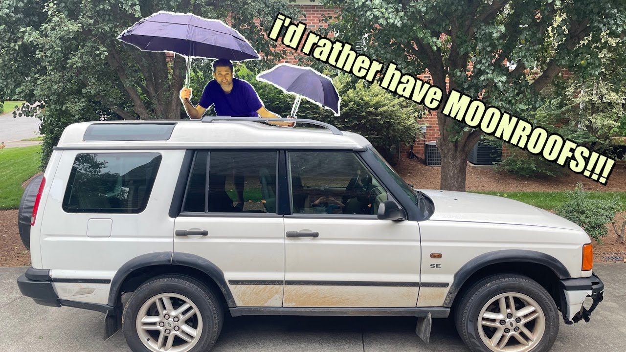 Land Rover Discovery: Исправление протекающего люка в крыше