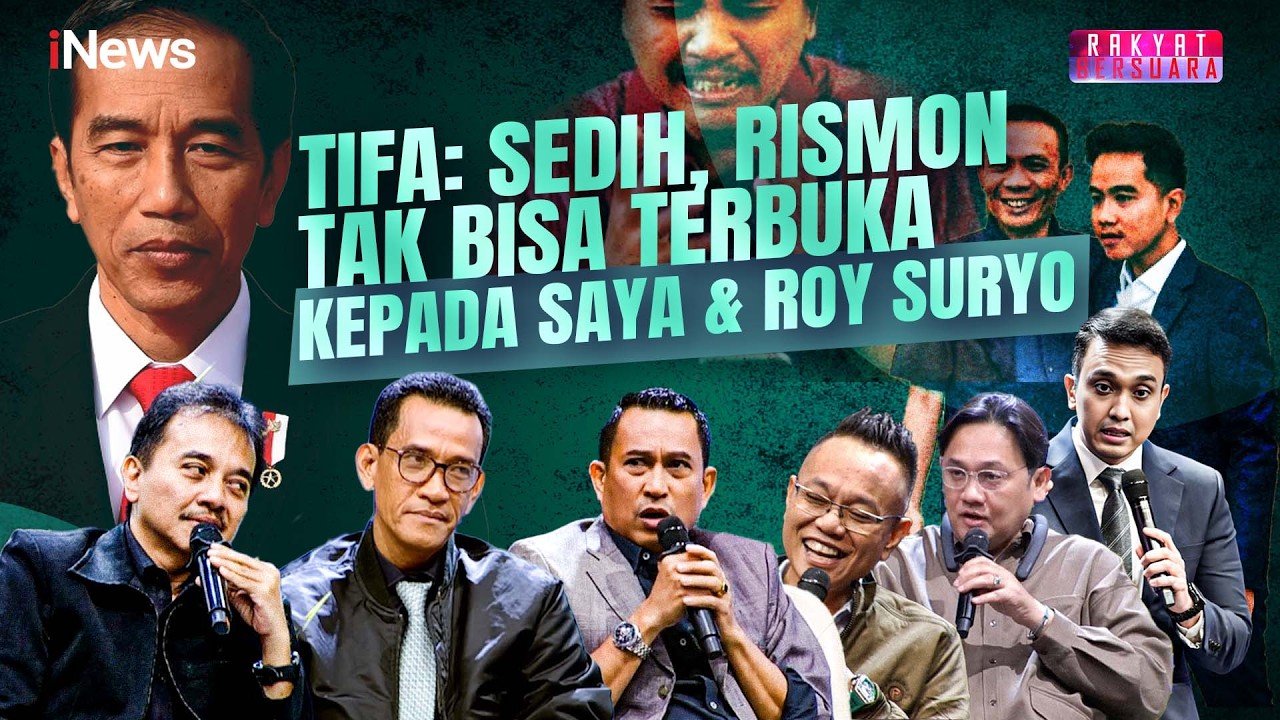 Refly dan Pengacara Jokowi Adu Argumen Soal Bukti Tekanan kepada Rismon | Rakyat Bersuara 17/3