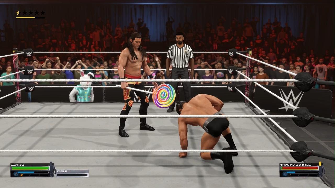 WWE 2K25 - Adam Rose vs Undashing Cody Rhodes | No Holds Barred match