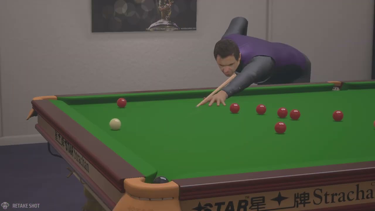 Snooker 19 - 147 Maximum break #1 - PS5 - Master aiming aid