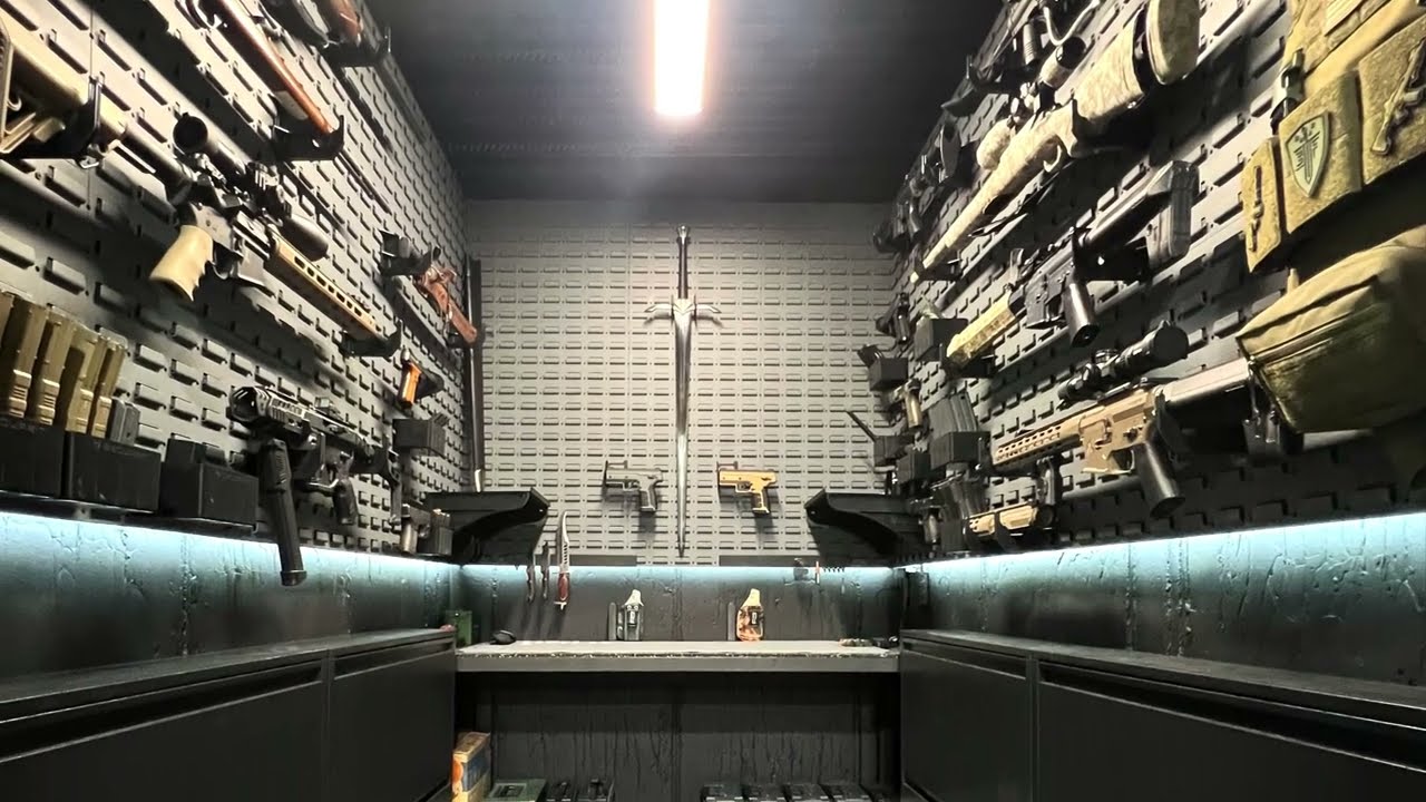 Custom Gun Room / GunVault / DIY