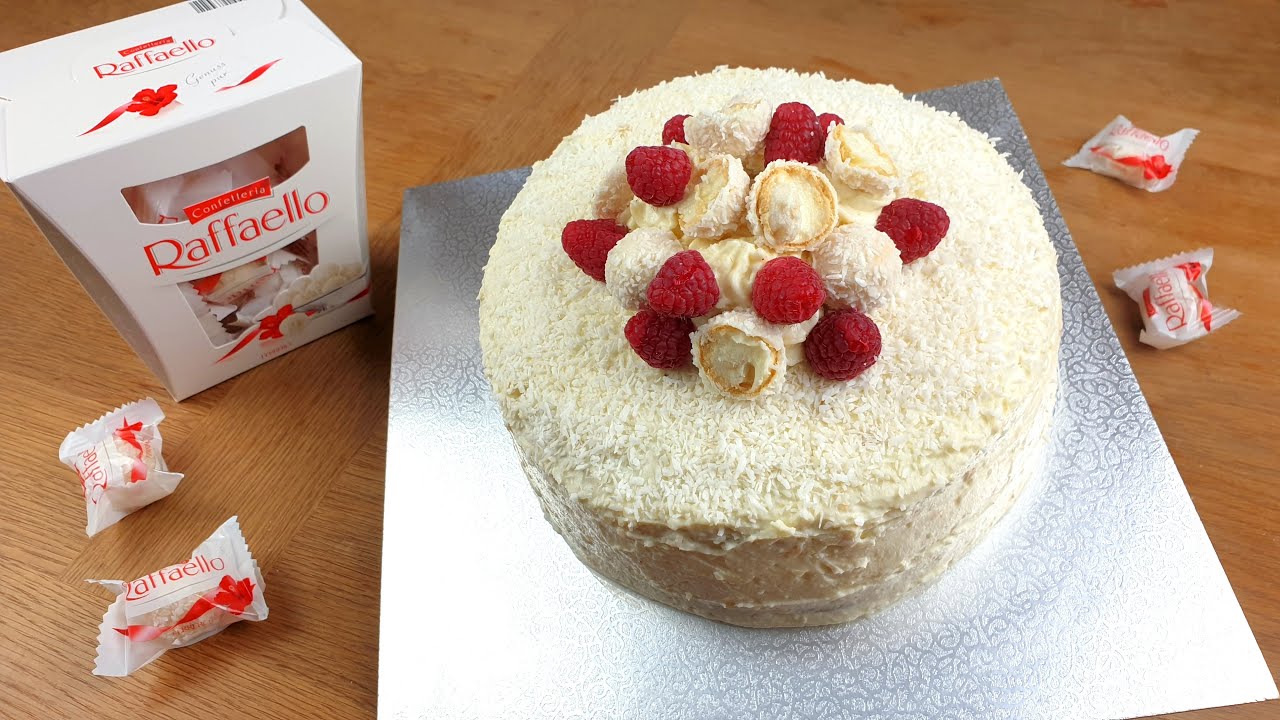 FERRERO RAFFAELLO Cake - Coconut Lovers Cake Recipe
