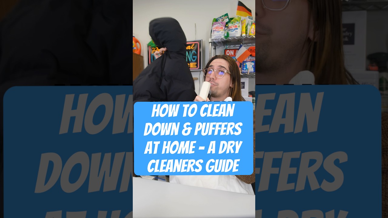 Down & Puffer Cleaning Guide From A Dry Cleaner