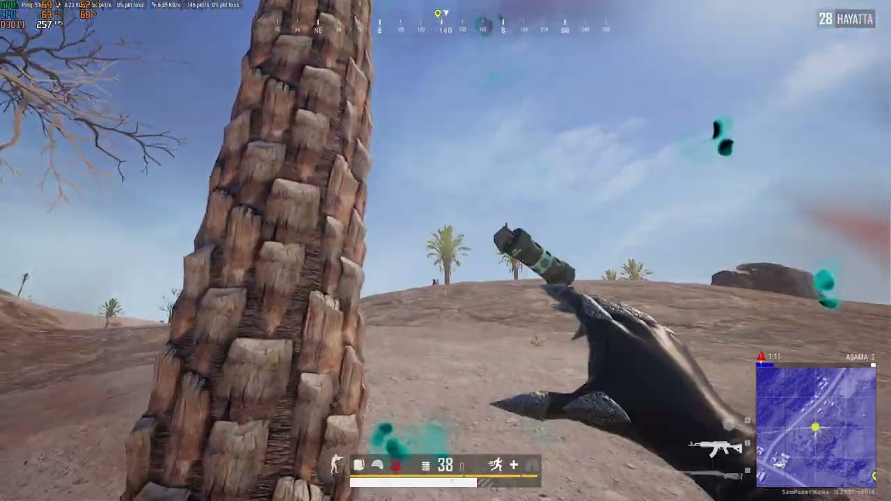 MİRAMARDA FANTEZİK HAREKETLER! #pubg