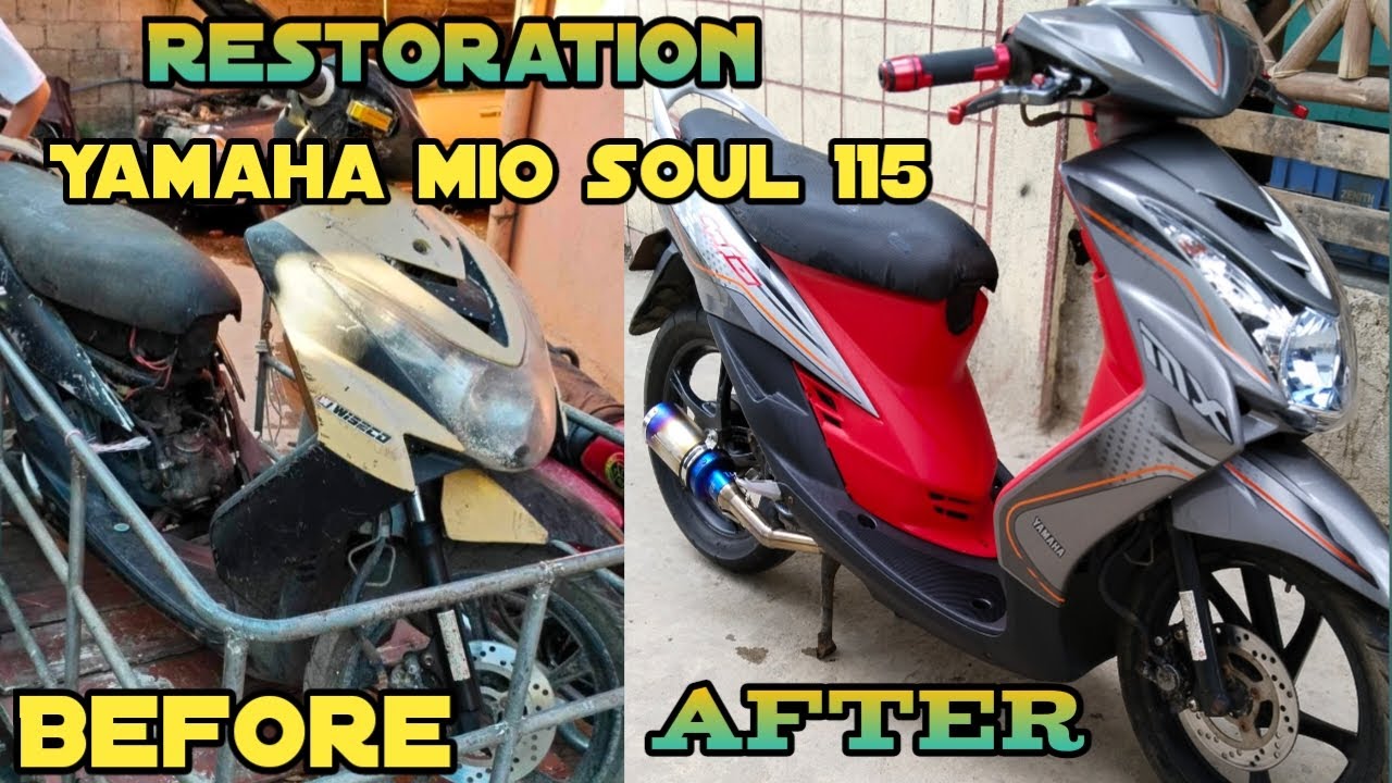 Restoration Yamaha mio Soul 115 ..