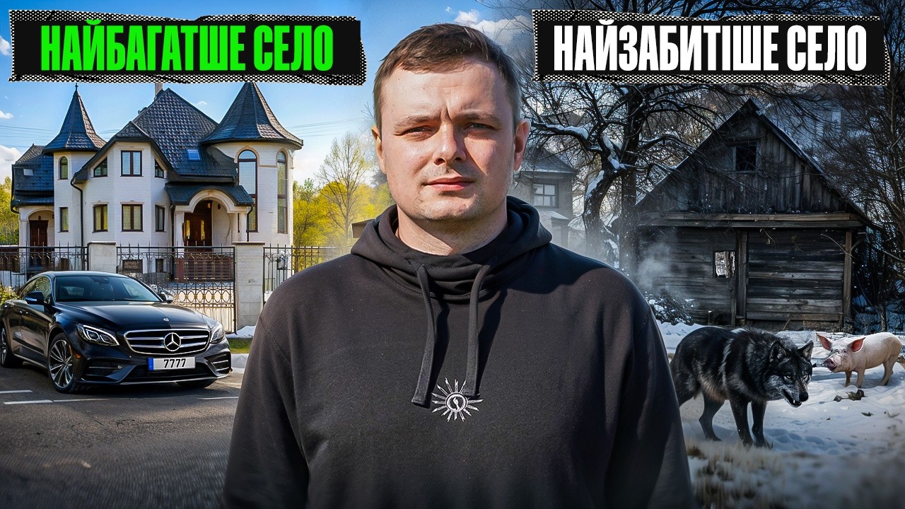 РОЗКІШ І СКРУТА, ПРАВДА ПРО НАШЕ СЕЛО, ДЕ В УКРАЇНІ ЖИВУТЬ НАЙКРАЩЕ І НАЙГІРШЕ?