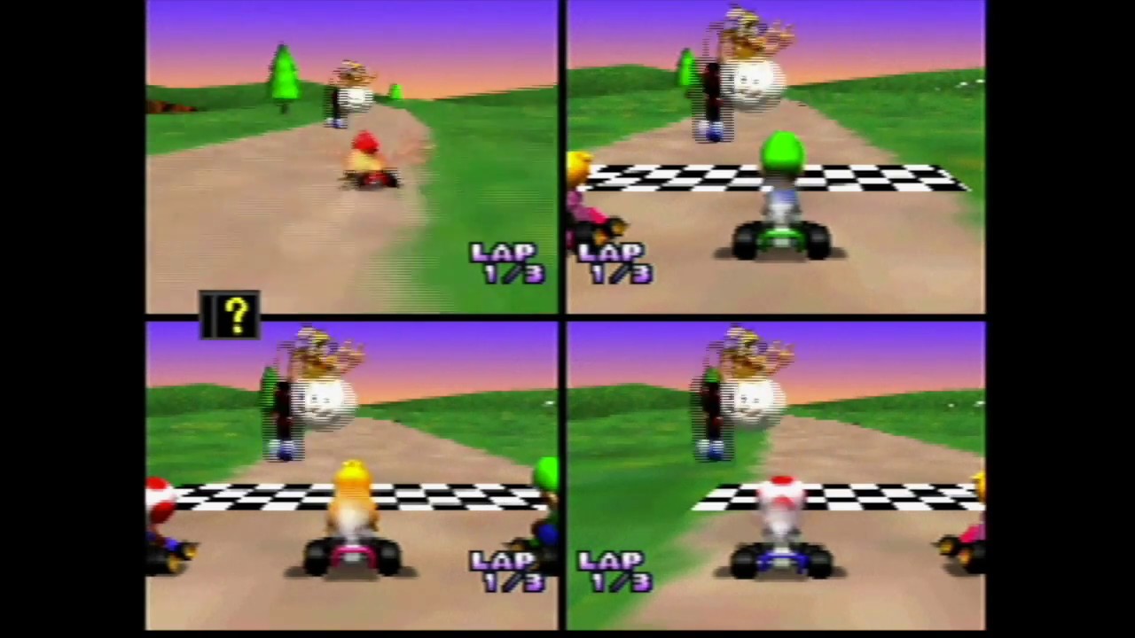Mario Kart 64 Comparison (Nintendo 64 vs Wii VC vs Wii U VC)