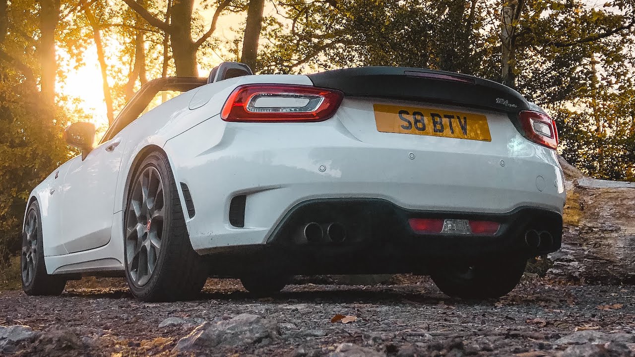 Обзор модифицированных пружин и проставок Abarth 124 Spider! Хорошо или плохо?