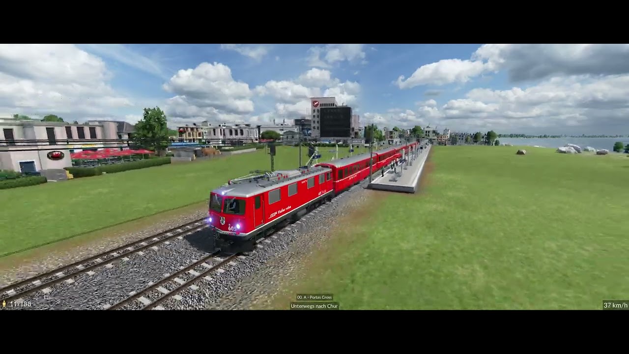 Transport Fever 2 - RhB Ge 4/4 I - 605
