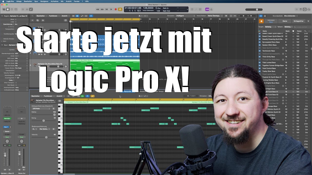 Logic Pro X für Anfänger: Ultimative Anleitung für Einsteiger [2024]