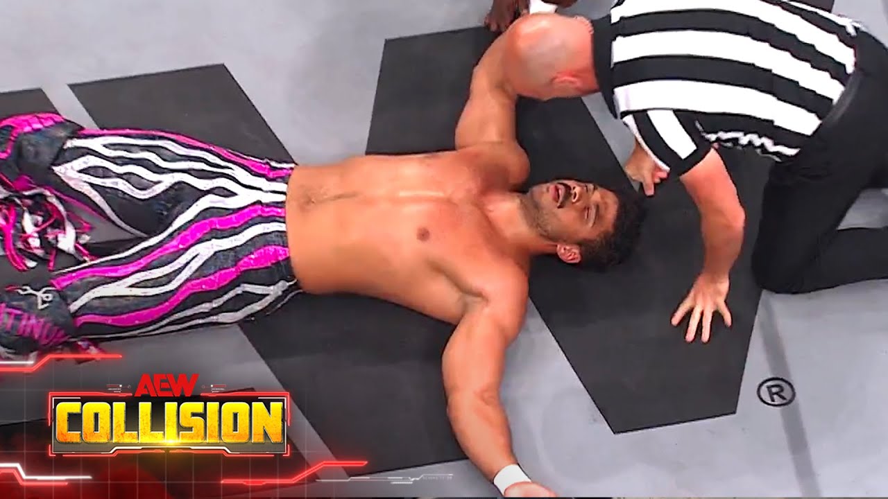 MAX CASTER DOESN'T LOSE HIS OPEN CHALLENGE, but pays the price | AEW Collision, 7/31/25