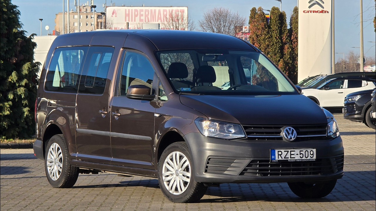 2020 Volkswagen Caddy Maxi 1.4 TSI BMT 130HP Chestnut Brown Metallic