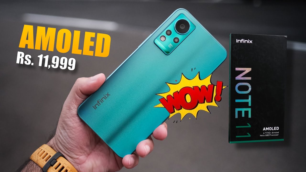 Infinix Note 11 budget AMOLED FHD+ smartphone just Rs. 11,999