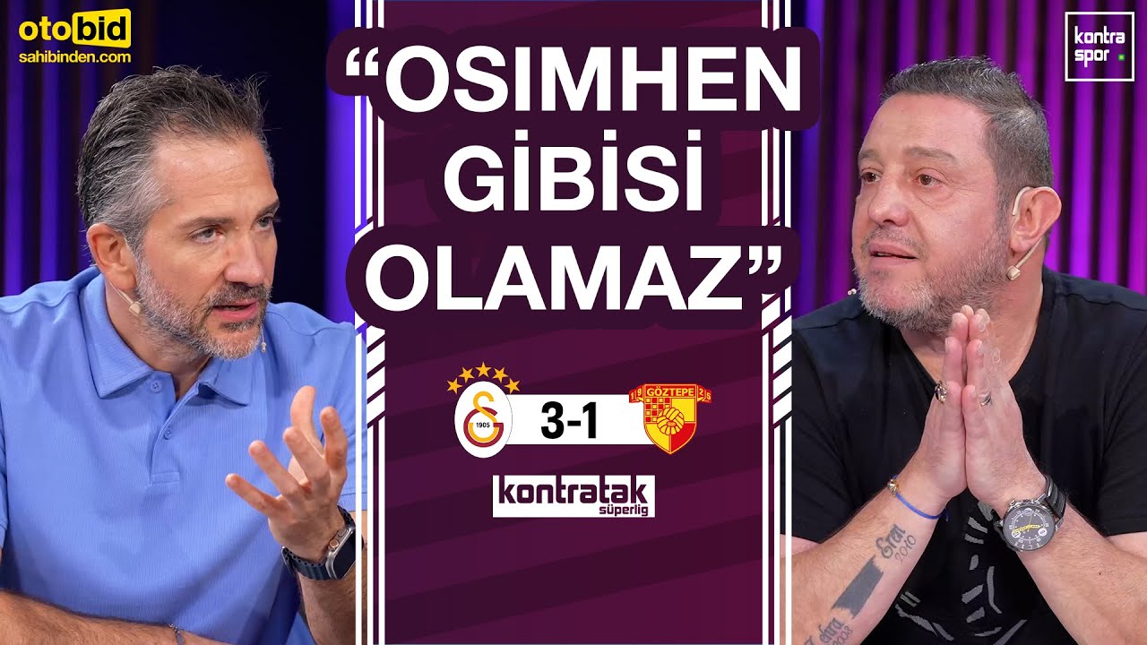 🔴 CANLI | Galatasaray - G&ouml;ztepe Ma&ccedil; Sonu | Nihat Kahveci, Nebil Evren | Kontratak S&uuml;per Lig