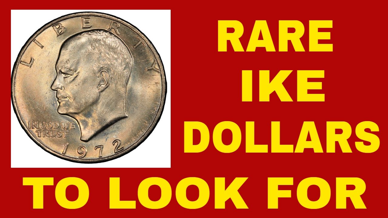 RARE 1972 EISENHOWER DOLLAR WORTH MONEY! RARE DOLLARS TO LOOK FOR!