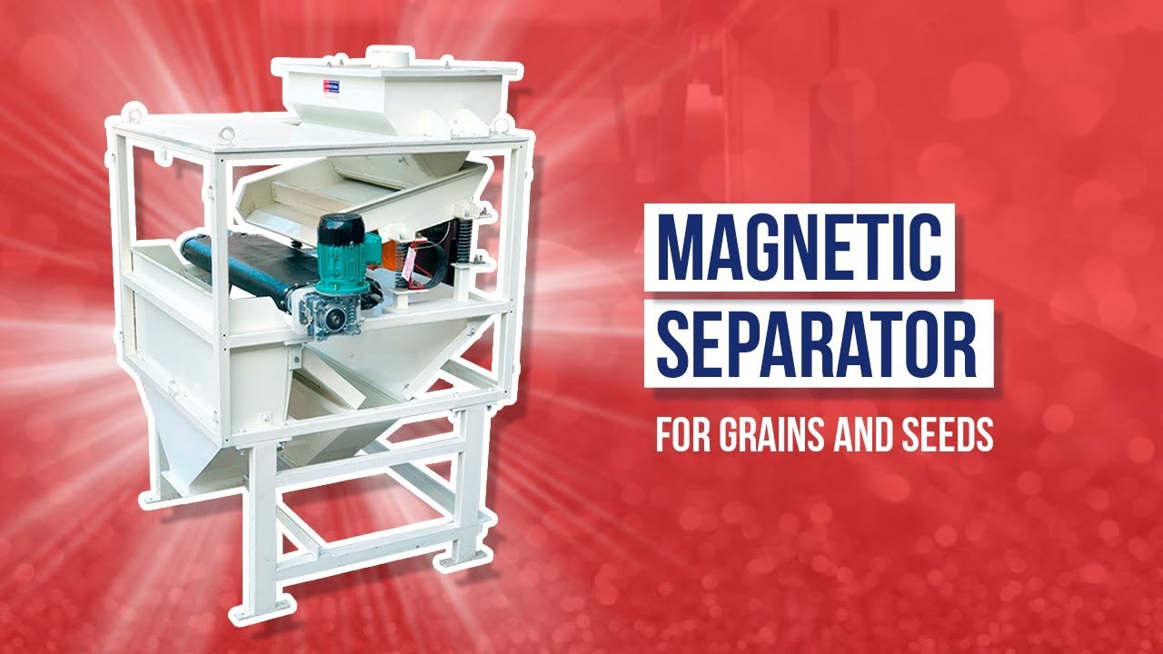 Magnetic Separator For Grains And Seeds - Jaykrishna Magnetics Pvt. Ltd.