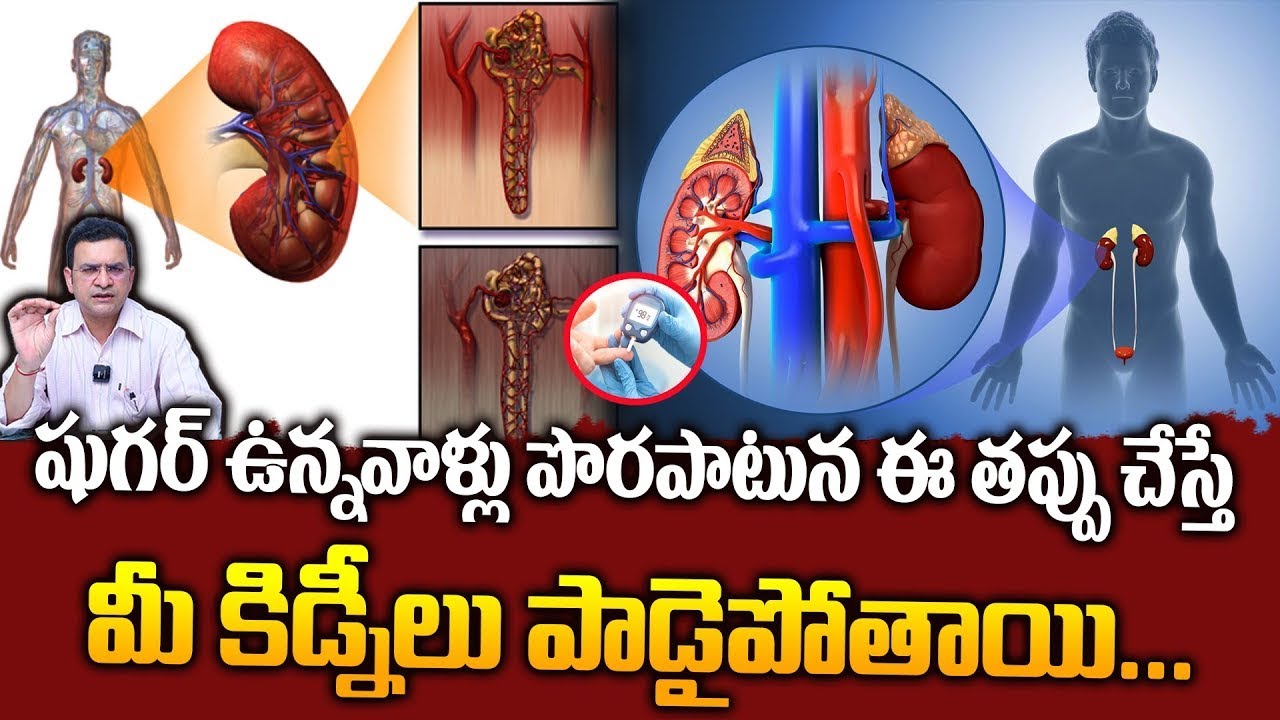 Dr Movva Srinivas : కిడ్నీ పాడవడానికి షుగర్ ఎలా కారణమవుతుంది.|How Does Diabetes Affect The Kidneys?